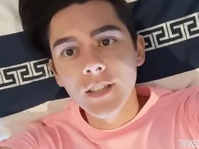College age Ant Black goes solo with a big dick