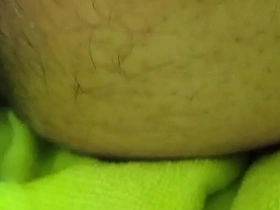 Japanese solo boy explores deep penetration with dildo and electro play