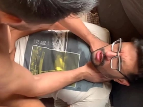 Brazilian amateur gets his ass filled with cum
