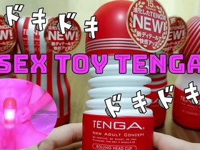 Full HD Japanese gay masturbation with Tenga Touch