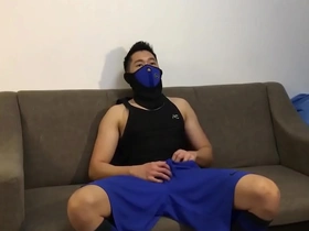 Asian beauty at its finest: Masked men get intimate