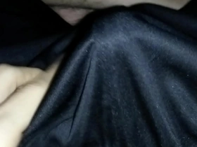 Solo gay Vietnamese guy pleasures himself with a soccer ball