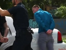 Amateur gay threesome with uniformed police officers in explicit photos and video