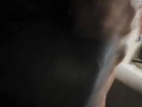 Asian husband explores solo pleasure with big cock