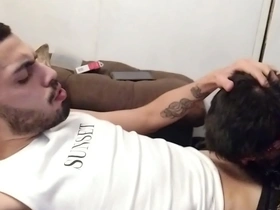 Brazilian girl gives an amazing blowjob to Novinho