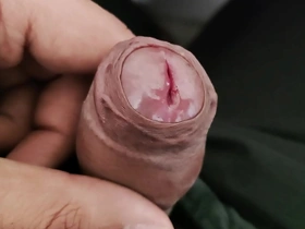 Asian teen boy masturbating